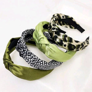 Leopard Print Knot - Headband