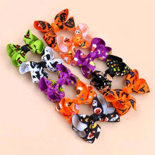 Load image into Gallery viewer, Halloween Bow - Hair Clips
