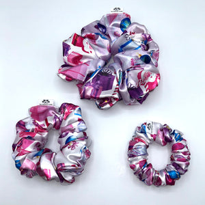 Lilac & Pink Presents - Christmas Scrunchie