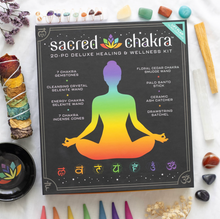 Load image into Gallery viewer, Sacred Chakra Deluxe Healing &amp; Wellness Kit
