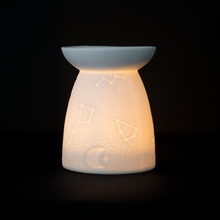Load image into Gallery viewer, White Constellation Wax Burner

