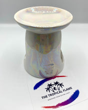 Load image into Gallery viewer, White Holographic Wax Burner
